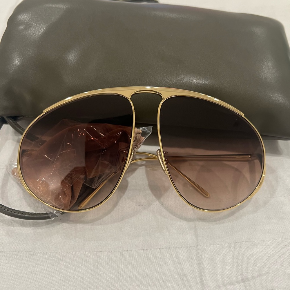 Loewe Gold Aviator Sunglasses